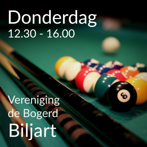 donderdag-biljart